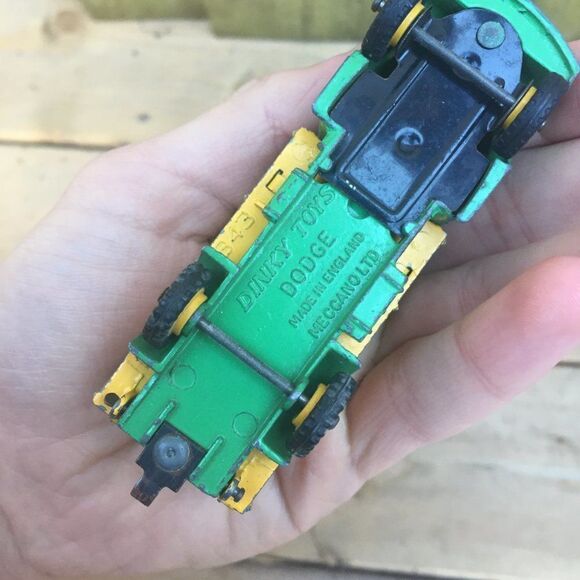 Vintage 1955 Dinky Toys 343, Farm Produce Wagon Toy Car - Picture 2 of 6